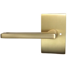 EMTEK Emtek 5212HLOUS4LH Helios Lever Privacy Set Satin Brass