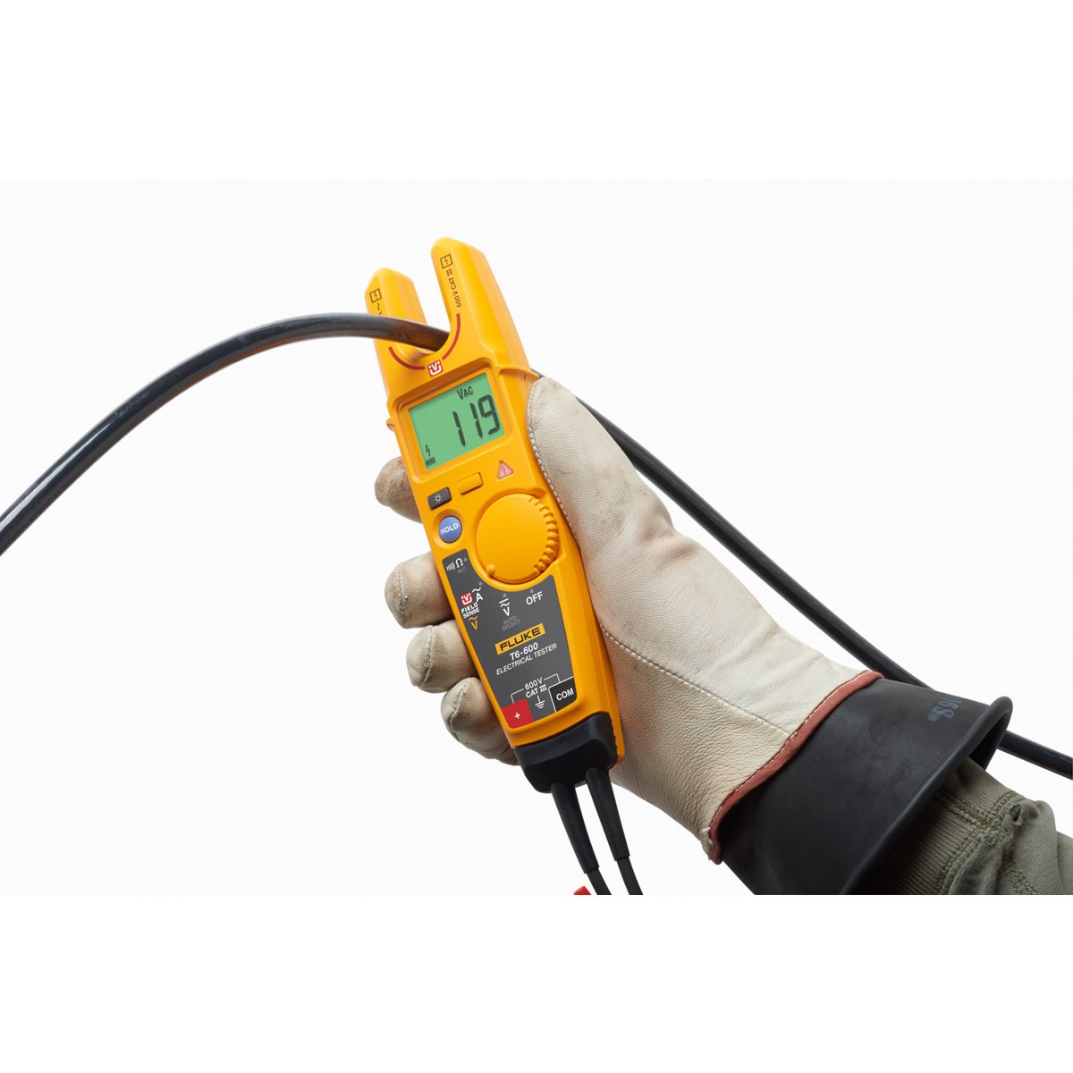 FLUKE Fluke T6-600 AC Voltage and Current Electrical Tester with FieldSense, 600V