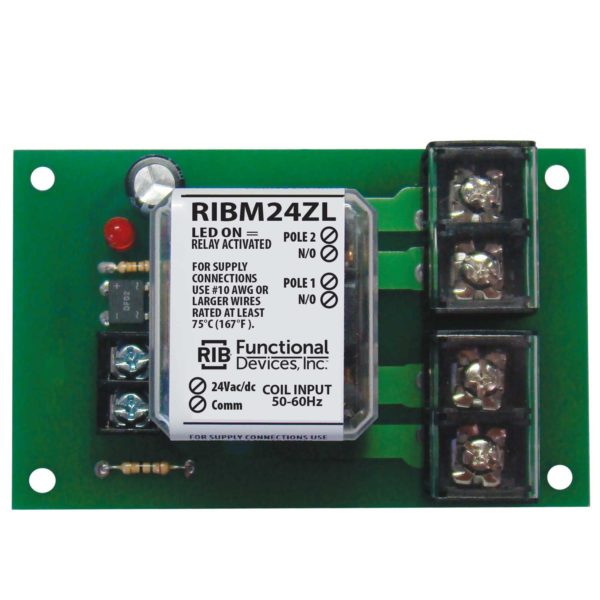 FUNCTIONAL DEVICES RIBM24ZL SWITCHING RELAYS
