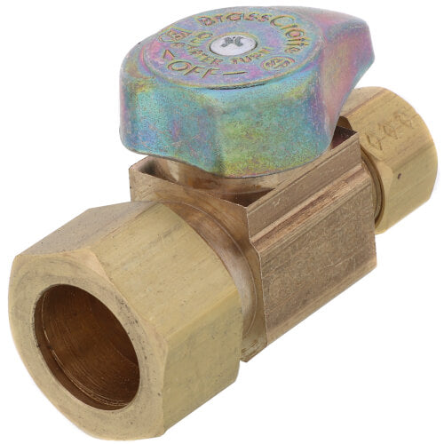 BRASSCRAFT BrassCraft G2CR14XR Compression x OD Compression Lever Handle Straight Supply Stop Valve