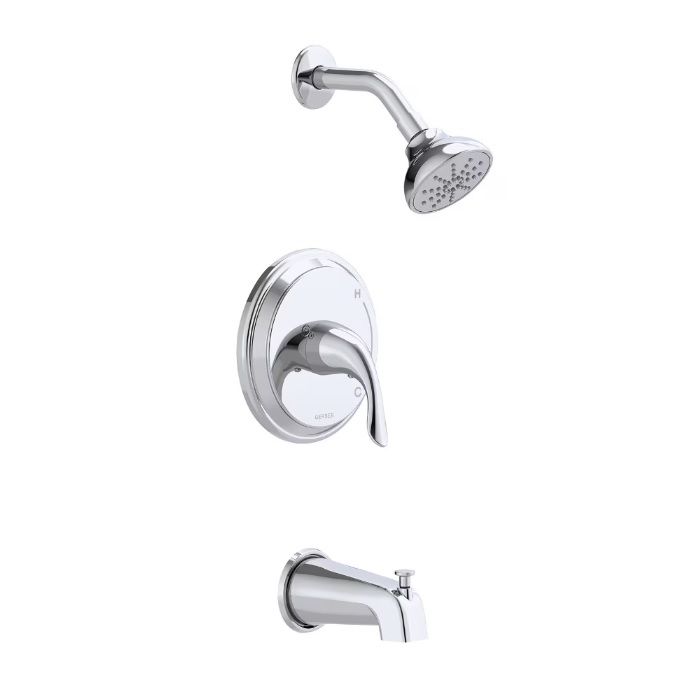 GERBER Gerber G00G9165TC Viper single handle tub and shower trim kit 2.0 gpm (Treysta cartridge)