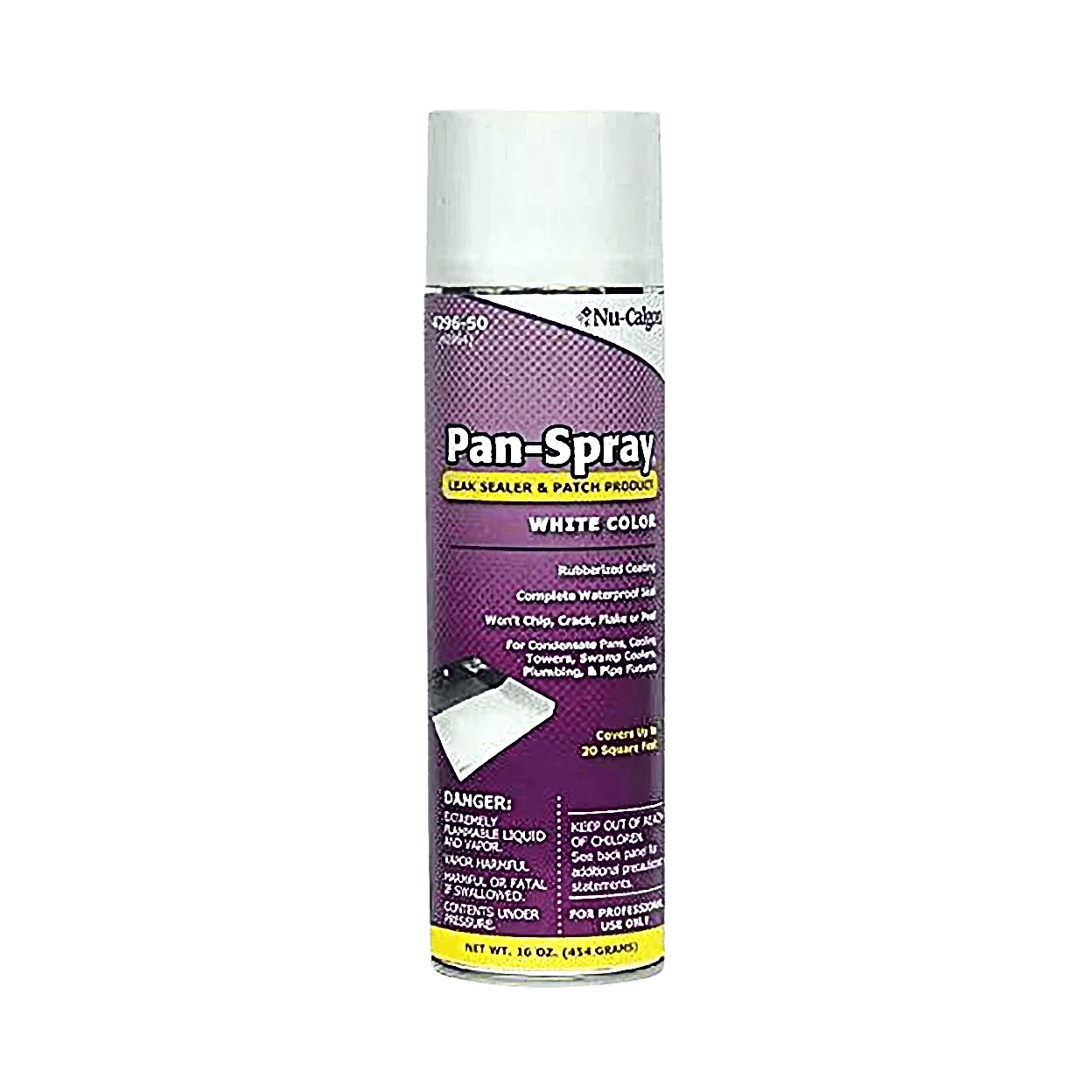 NU-CALGON Nu-Calgon 4296-50 Pan Spray White, 16 oz Aerosol