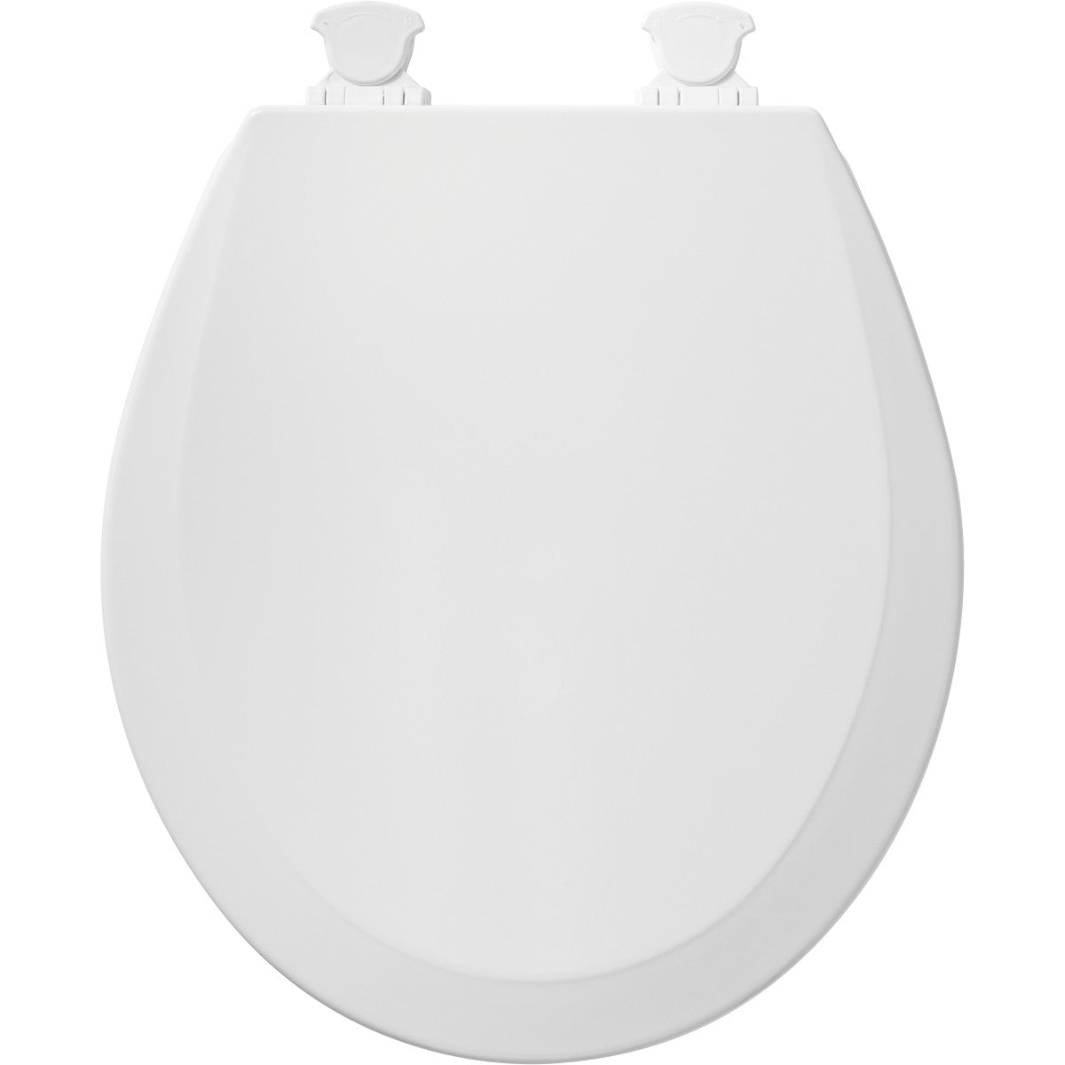 BEMIS Bemis 500EC 000 Round Closed Front Toilet Seat in White