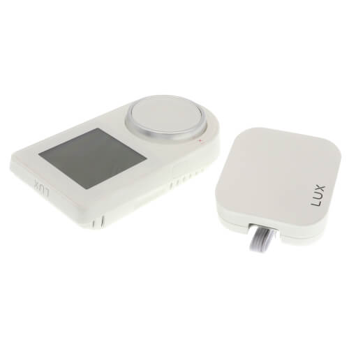 LUX Lux GEO-WH-003 Heating and Cooling WiFi Thermostat Dual Mount