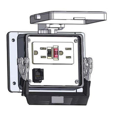 MENCOM Mencom GF-RJ45-32 Panel Interface Connector 120V GFCI (Size 32)