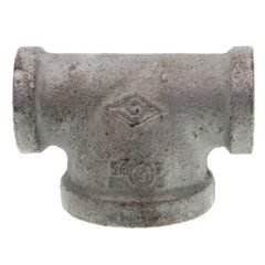 Everflow GMBT0121 | 1/2 x 1/2 x 1 Galvanized Bullhead Tee