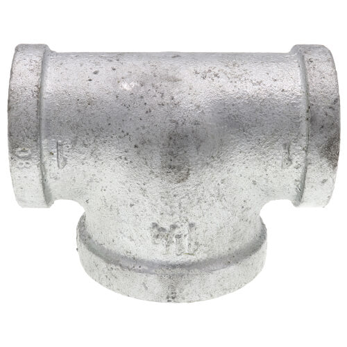 EVERFLOW Everflow GMBT1000 1 X 1 X 1-1/4 Galvanized Bullhead Tee