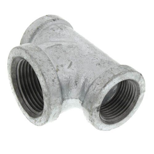 EVERFLOW Everflow GMBT1200 | 1-1/2 x 1-1/2 x 2 Galvanized Bullhead Tee