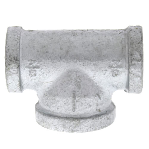 EVERFLOW Everflow GMBT1200 | 1-1/2 x 1-1/2 x 2 Galvanized Bullhead Tee