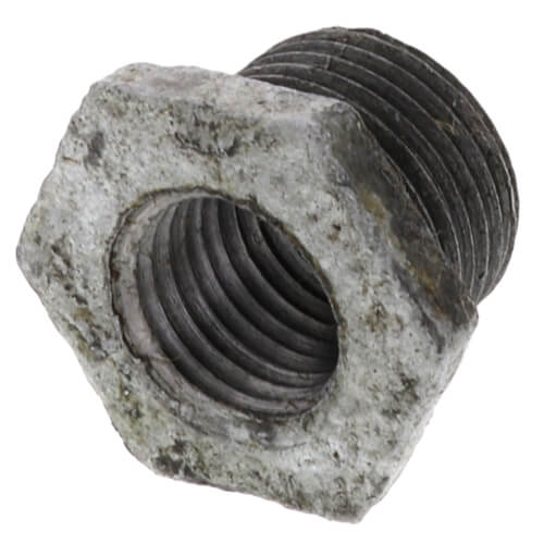 EVERFLOW Everflow GMBU0381 | 3/8 x 1/4 Galvanized Hex Bushing | GMBU0122