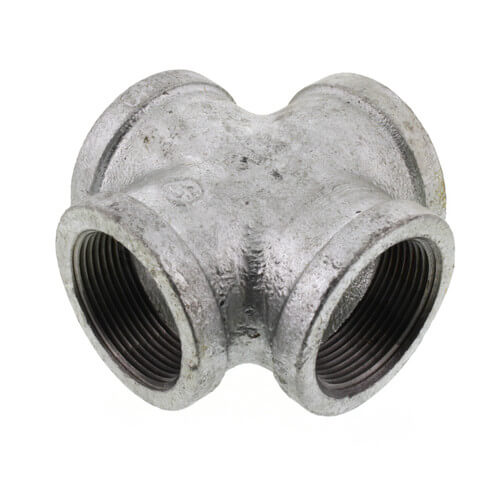 EVERFLOW Everflow GMCR0112 | 1-1/2 Galvanized Cross | Replacement MPN GMCR0112