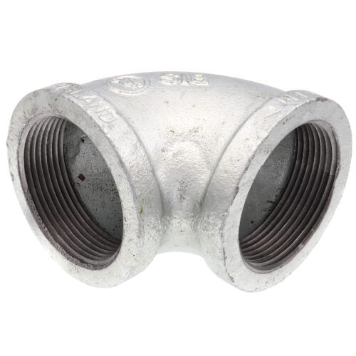 EVERFLOW Everflow GMNL0212 | 2-1/2 Galvanized Elbow 90 | GMNL0212