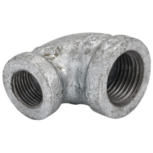 EVERFLOW Everflow GMRL0122 | 1/2 X 3/8 Galvanized Reducing Elbow | GMRL0122