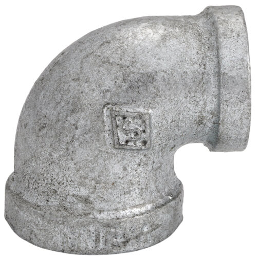 EVERFLOW Everflow GMRL0122 | 1/2 X 3/8 Galvanized Reducing Elbow | GMRL0122