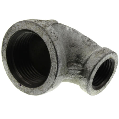 EVERFLOW Everflow GMRL1002 1 x 1/2 Galvanized Reducing Elbow