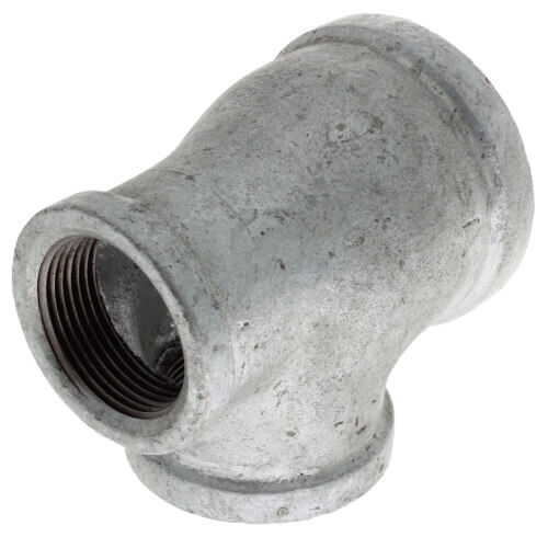 EVERFLOW Everflow GMRT0346 3/4 X 1/2 X 1 Galvanized Reducing Tee
