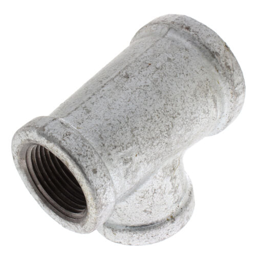 EVERFLOW Everflow GMRT1007 1 X 3/4 X 3/4 Galvanized Reducing Tee 3 Sizes GVT100-075-075