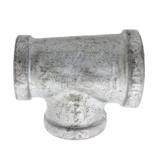 EVERFLOW Everflow GMRT1007 1 X 3/4 X 3/4 Galvanized Reducing Tee 3 Sizes GVT100-075-075