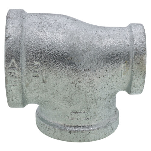 EVERFLOW Everflow GMRT1217 | 1-1/2 X 1 X 1-1/4 Galvanized Reducing Tee | 3 Sizes