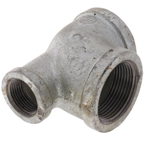 EVERFLOW Everflow GMRT1223 | 1-1/2 X 1-1/4 X 1-1/2 Galvanized Reducing Tee