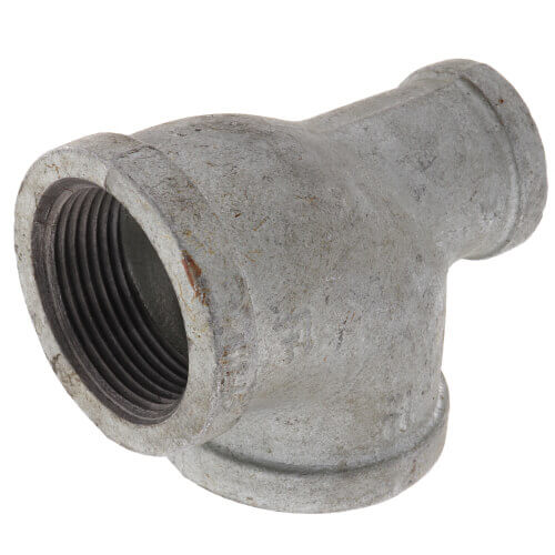 EVERFLOW Everflow GMRT1223 | 1-1/2 X 1-1/4 X 1-1/2 Galvanized Reducing Tee