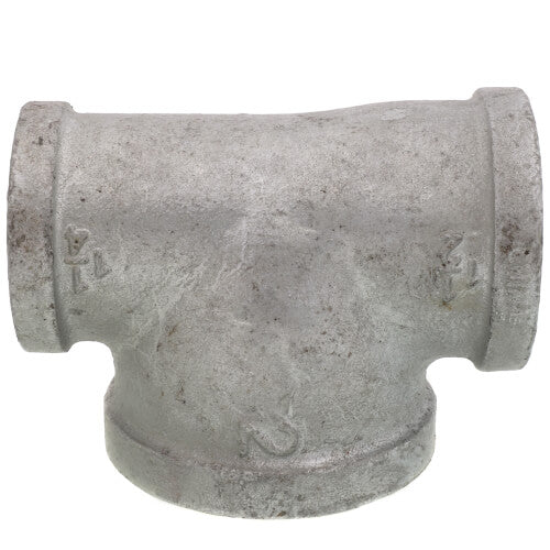 EVERFLOW Everflow GMRT1224 1-1/2 x 1-1/4 x 2 Galvanized Reducing Tee