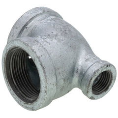 Everflow GMRT1407 1-1/4 X 1/2 X 1-1/4 Galvanized Reducing Tee
