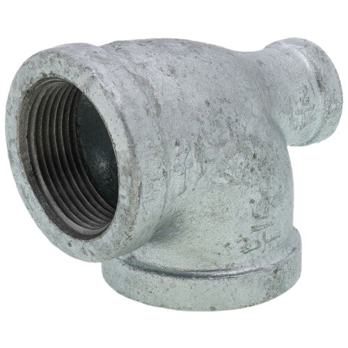 EVERFLOW Everflow GMRT1407 1-1/4 X 1/2 X 1-1/4 Galvanized Reducing Tee