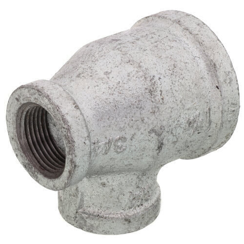 EVERFLOW Everflow GMRT1409 | 1-1/4 X 3/4 X 3/4 Galvanized Reducing Tee | GMRT1409