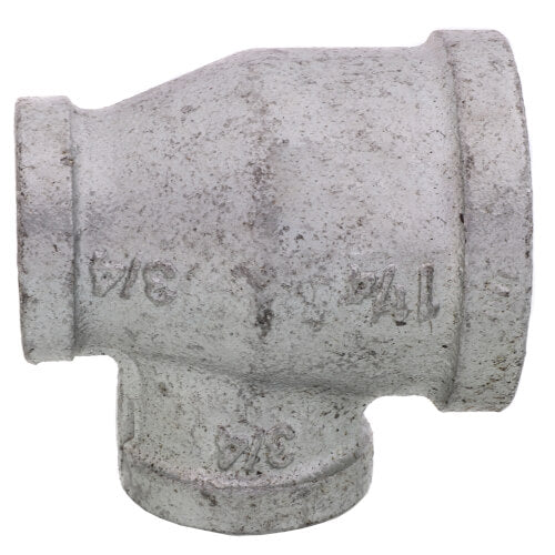 EVERFLOW Everflow GMRT1409 | 1-1/4 X 3/4 X 3/4 Galvanized Reducing Tee | GMRT1409