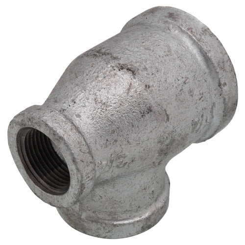EVERFLOW Everflow GMRT1410 | 1-1/4 x 3/4 x 1 Galvanized Reducing Tee | 3 Sizes