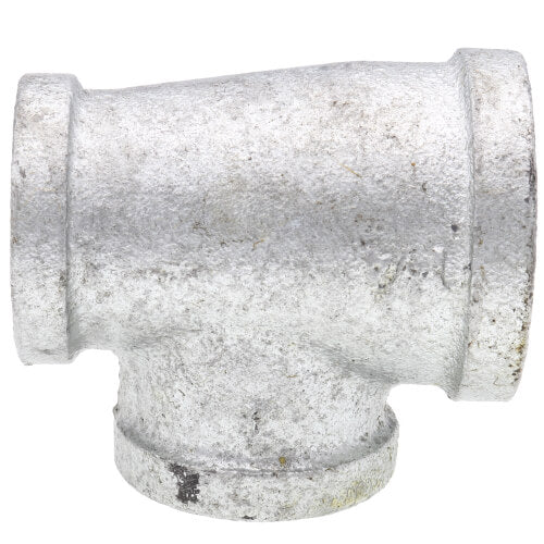 EVERFLOW Everflow GMRT1414 | 1-1/4 X 1 X 1 Galvanized Reducing Tee 3 Sizes | GMRT1414