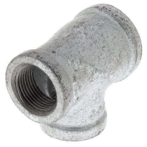 EVERFLOW Everflow GMRT2019 Galvanized Reducing Tee 2 X 1-1/2 X 1-1/2