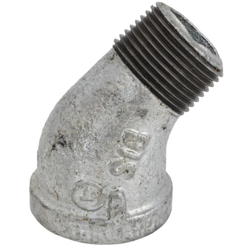 EVERFLOW Everflow GMSF0034 | 3/4 Galvanized Street Elbow 45