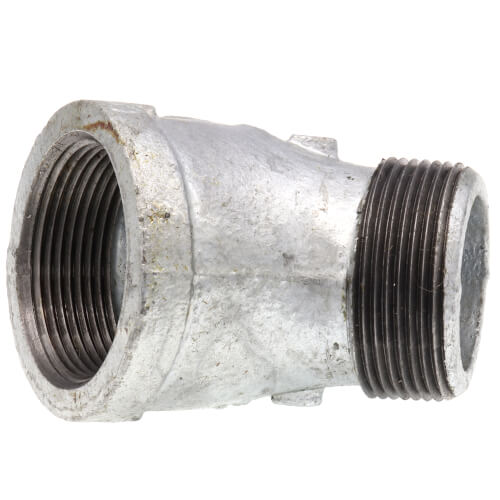 EVERFLOW Everflow GMSF0112 | 1-1/2 Galvanized Street Elbow 45