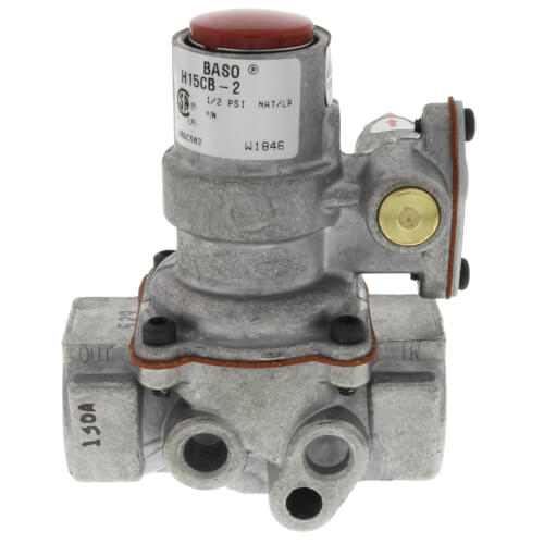 BASO BASO H15CB-2 Automatic Internal Pilot Gas Valve 322000 BTU Replacement H15CB-2