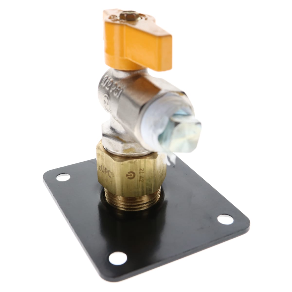 OMEGAFLEX Omega Flex FGP-RF90V-500 AutoFlare 90° Steel Flange Valve 1/2