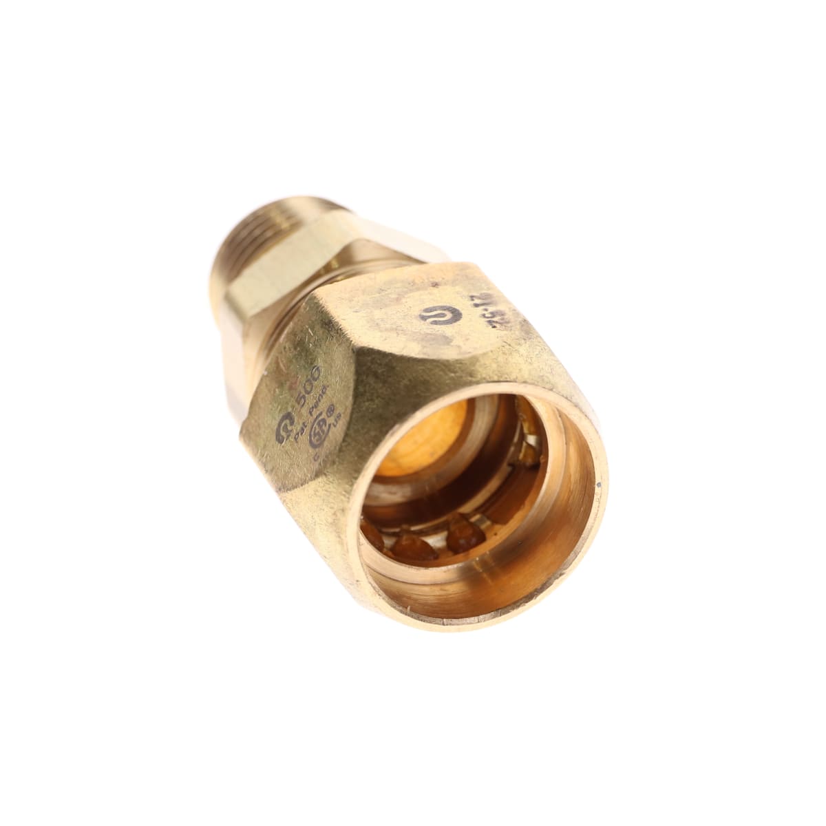 OMEGAFLEX OMEGAFLEX FGP-SFST-375 3/8 TracPipe AutoSnap Male Adapter