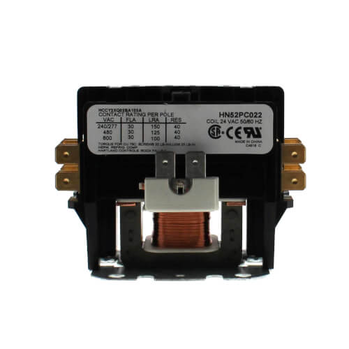 CARRIER Carrier HN52PC022 2-Pole 30A 24v Contactor