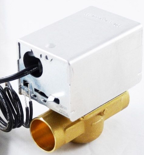 HONEYWELL Honeywell V4043A1259 Electric Zone Valve 120V 3/4 Inch Sweat Connection