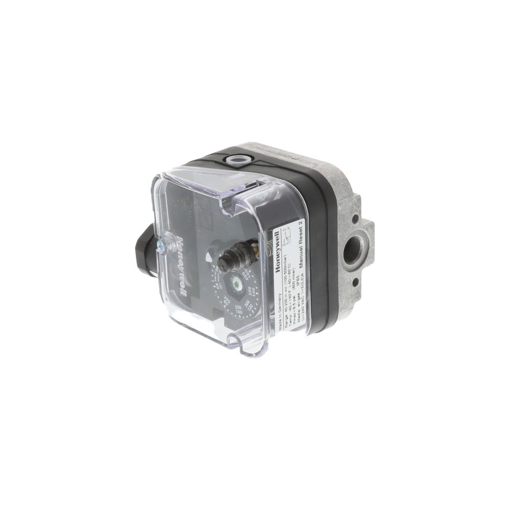 HONEYWELL Honeywell Thermal Solutions FS C6097A3111 Pressure Switch 40-200 WC 100-500mbar 8.5 Psi 600mbar Max Manual Reset Breaks N.O. On Pressure Fall 1-4 Npt Internal Thread Mount 1-2 Npt Electrical Connection Replaces C6097A1111