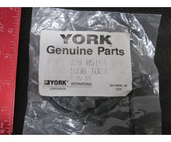 YORK YORK 028-05184-000 Seal O Ring