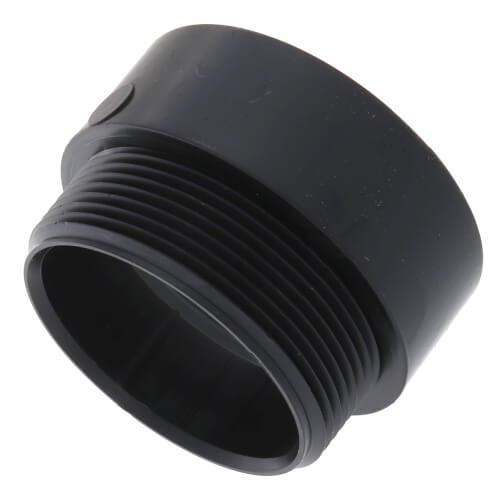 NIBCO NIBCO I030700 DWV Adapter 2 in Nominal Hub x MNPT ABS