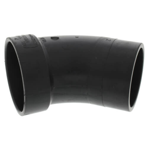 NIBCO NIBCO I044100 DWV Street Elbow 2 in Spigot x Hub ABS
