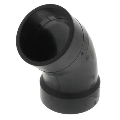 NIBCO NIBCO I044100 DWV Street Elbow 2 in Spigot x Hub ABS