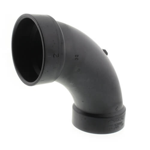 NIBCO Nibco I057050 2 Hub ABS DWV 90 Long Turn Elbow (5807LT)