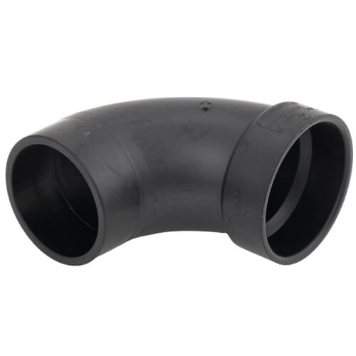 NIBCO Nibco I058150 5807-2 2 Spigot x Hub ABS DWV 90 Street Elbow