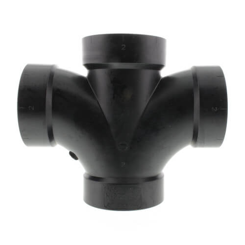 NIBCO Nibco I270450 2 H x H x H ABS Double Sanitary Tee (5835)