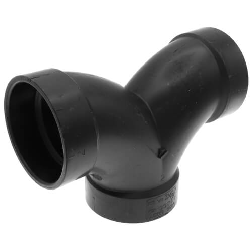 NIBCO Nibco I285400 5837 2 Hub ABS DWV Double Elbows