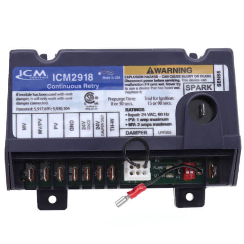 ICM CONTROLS ICM Controls ICM2918 Universal Intermittent Pilot Ignition Control Board